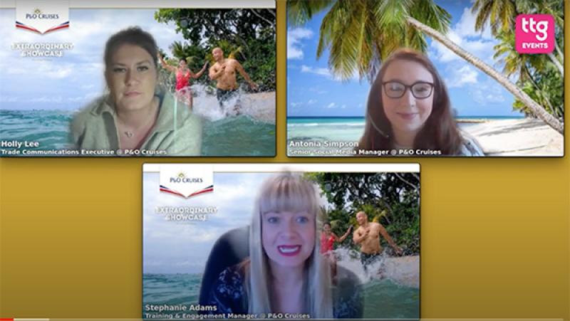 The P&O Cruises team shared their expert social media advice during the session