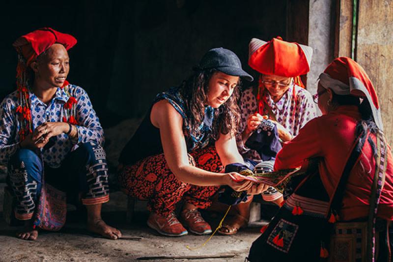 Intrepid’s portfolio includes immersive trips to local communities in countries like Vietnam
