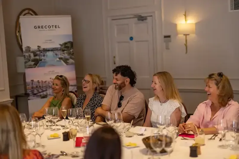 Agents at Grecotel and TTG Luxury lunch in Bath