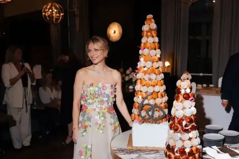 Maud Bailly at Sofitel's 60th anniversary 