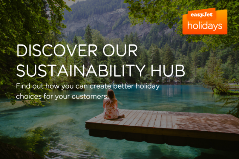 Easyjet holidays vows to make sustainable travel 'affordable for everyone'