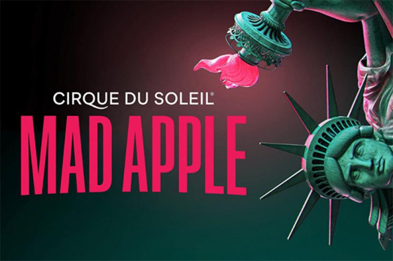 Impressive acrobatics at Mad Apple Cirque du Soleil