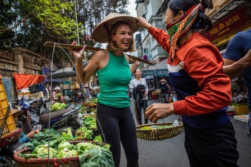 G_Adventures_Solo-ish_Vietnam_Hanoi_Food_Market (Credit: G Adventures)