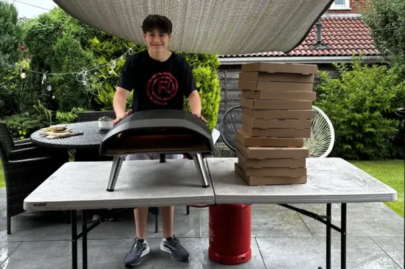 Chef Rocco pizza oven 