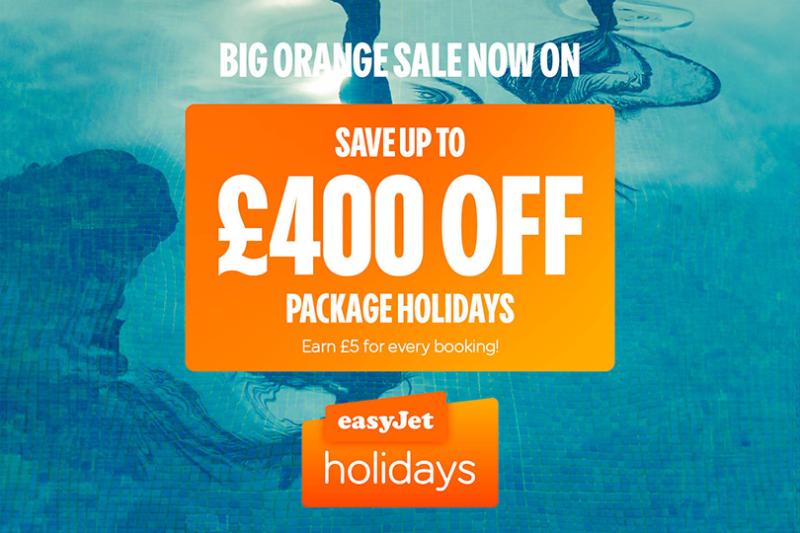 easyJet holidays' Big Orange Sale