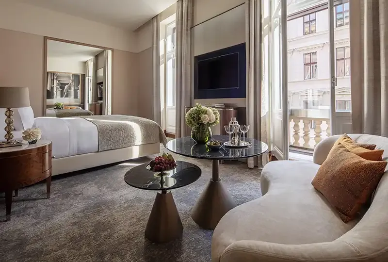 A premium balcony room 