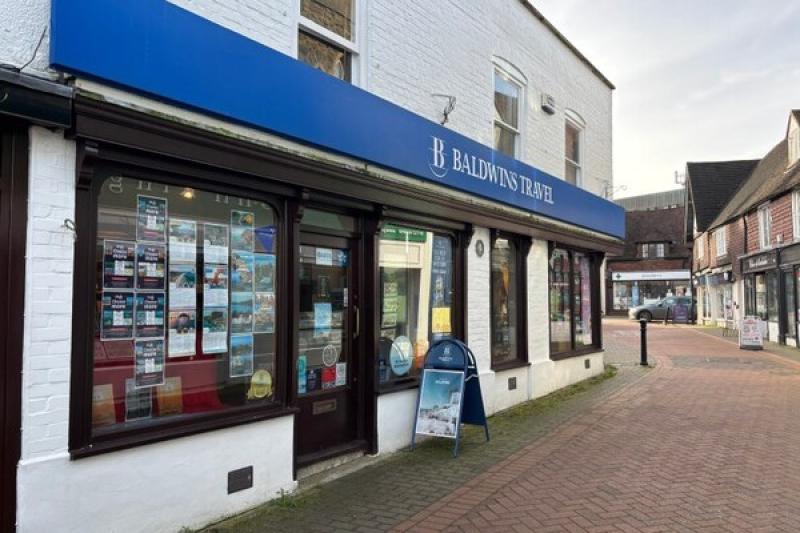 Baldwins Travel branch, Sevenoaks, February 2025