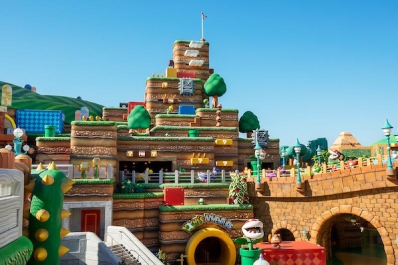 Guests will meet the likes of Mario Luigi, Princess Peach and Donkey Kong