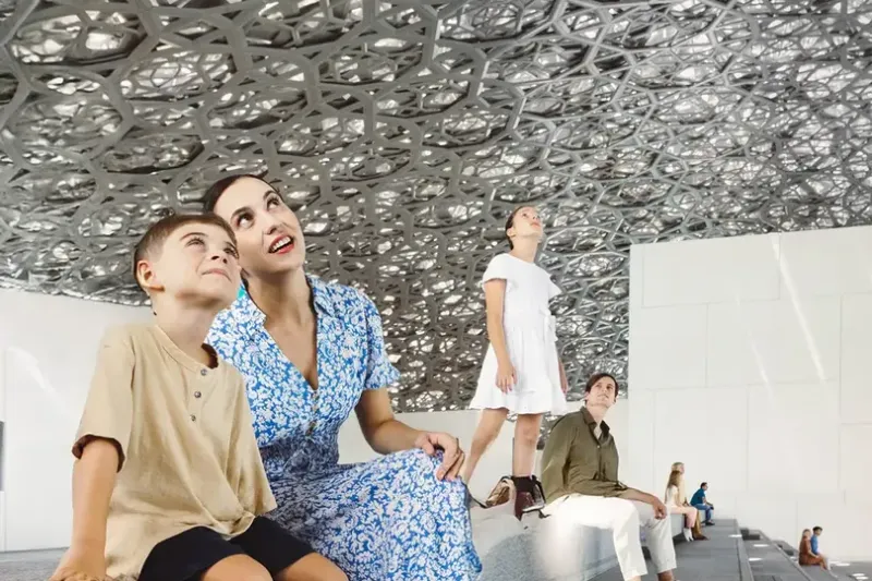 The Saadiyat Cultural District is home to the Louvre Abu Dhabi
