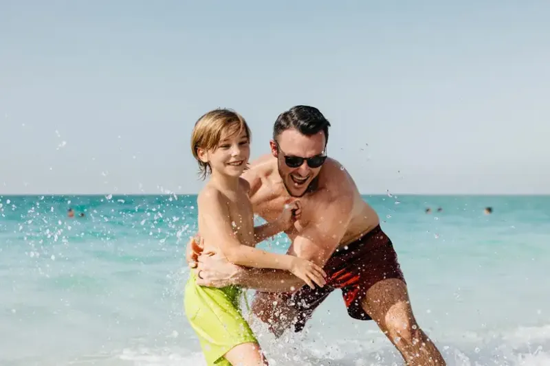  Saadiyat Beach is a popular choice for families