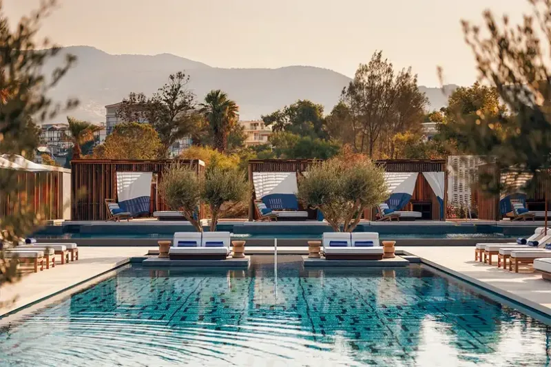 The ultra-luxury market is performing well in Europe for Pure Luxury, including at One&Only Aesthesis, where guests are surrounded by the Athenian Riviera