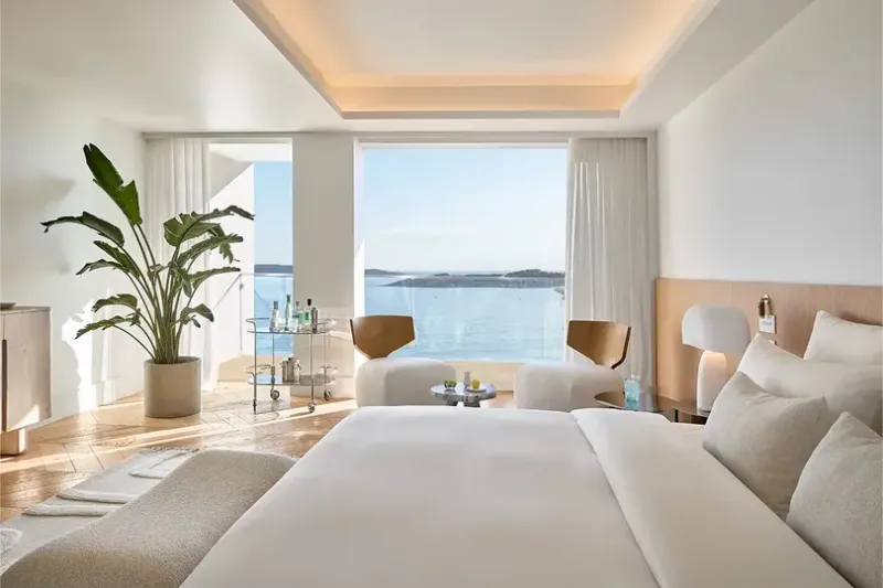 The Roc Club's rooms have sweeping sea views