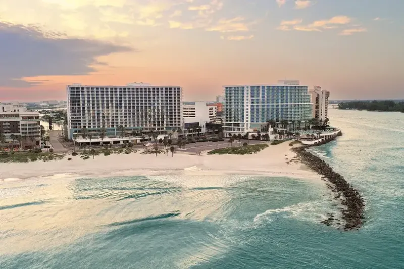 The all-Gulf view Opal Sol is now open