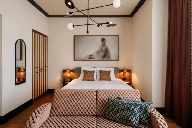 Guest rooms are designed for comfort and functionality 