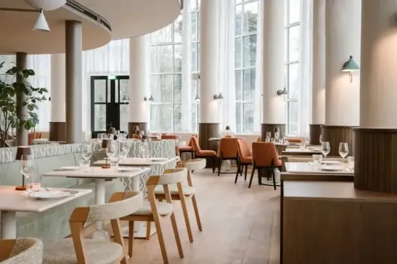  Suss, the hotel’s buzzing restaurant, serves seasonal dishes with a French flair 