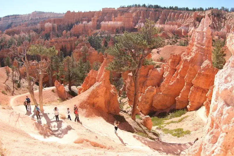 Featuring Utah's Bryce Canyon National Park in a road trip is a top choice for active types