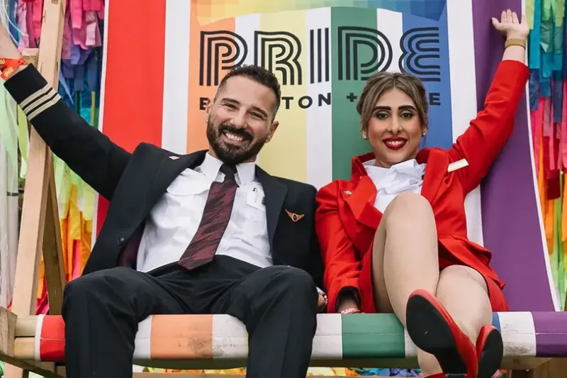 Why is Virgin Atlantic an LGBT+ travel champion?