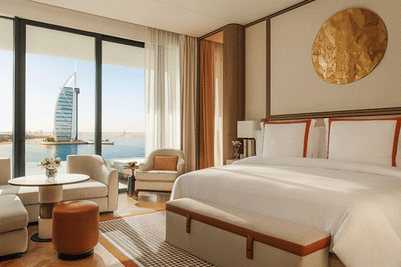 Jumeirah Marsa Al Arab Ocean Deluxe Room King Bed View