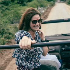 South Asia programme manager Jess Andrews