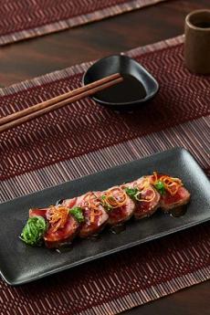 Wagyu beef tataki at Sakura