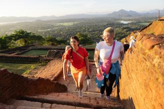 Intrepid Travel visits Sigiriya in Sri Lanka