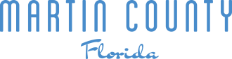 Martin County Florida logo in blue