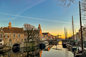 City with canal