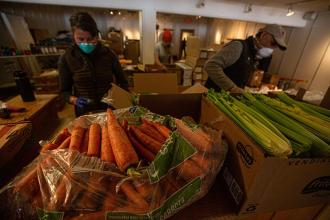 How Mammoth Lakes’ food bank is saving the town’s tourism industry