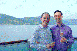 Ben and Hugh Eddon-Carruthers, owners of Huben Travel