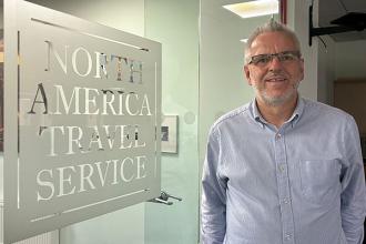 John Pollard has been with North America Travel Service for 42 years