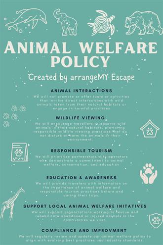 Ambassador Jennifer Lynch created an animal welfare policy for her agency, arrangeMY Escape 