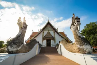 The famous Wat Phumin. Photo: Tourism Authority of Thailand