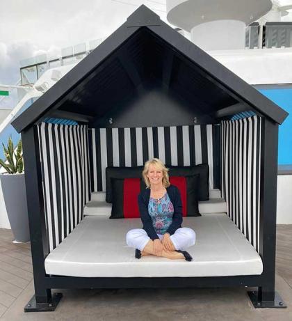 Sara onboard Celebrity Silhouette